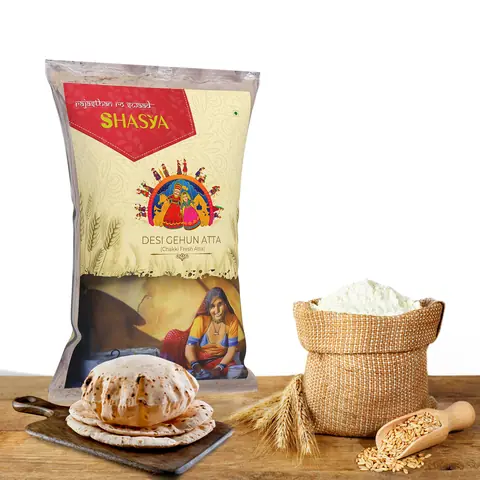 Desi Gehun Atta 1 kg pack