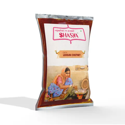 Desi Lehsun Chutney 200 g pack