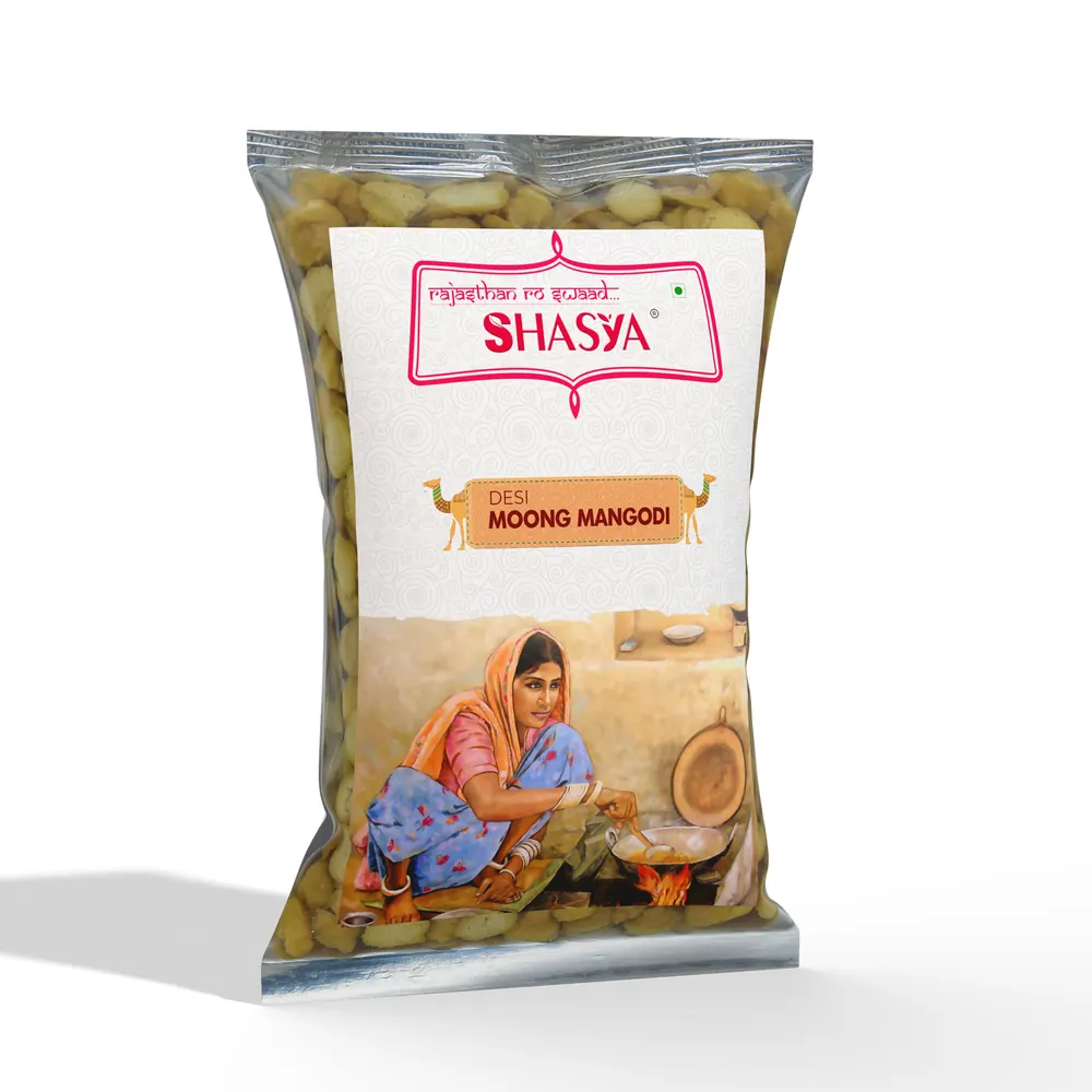 Shasya Desi Moong Mangodi 250 g pack front