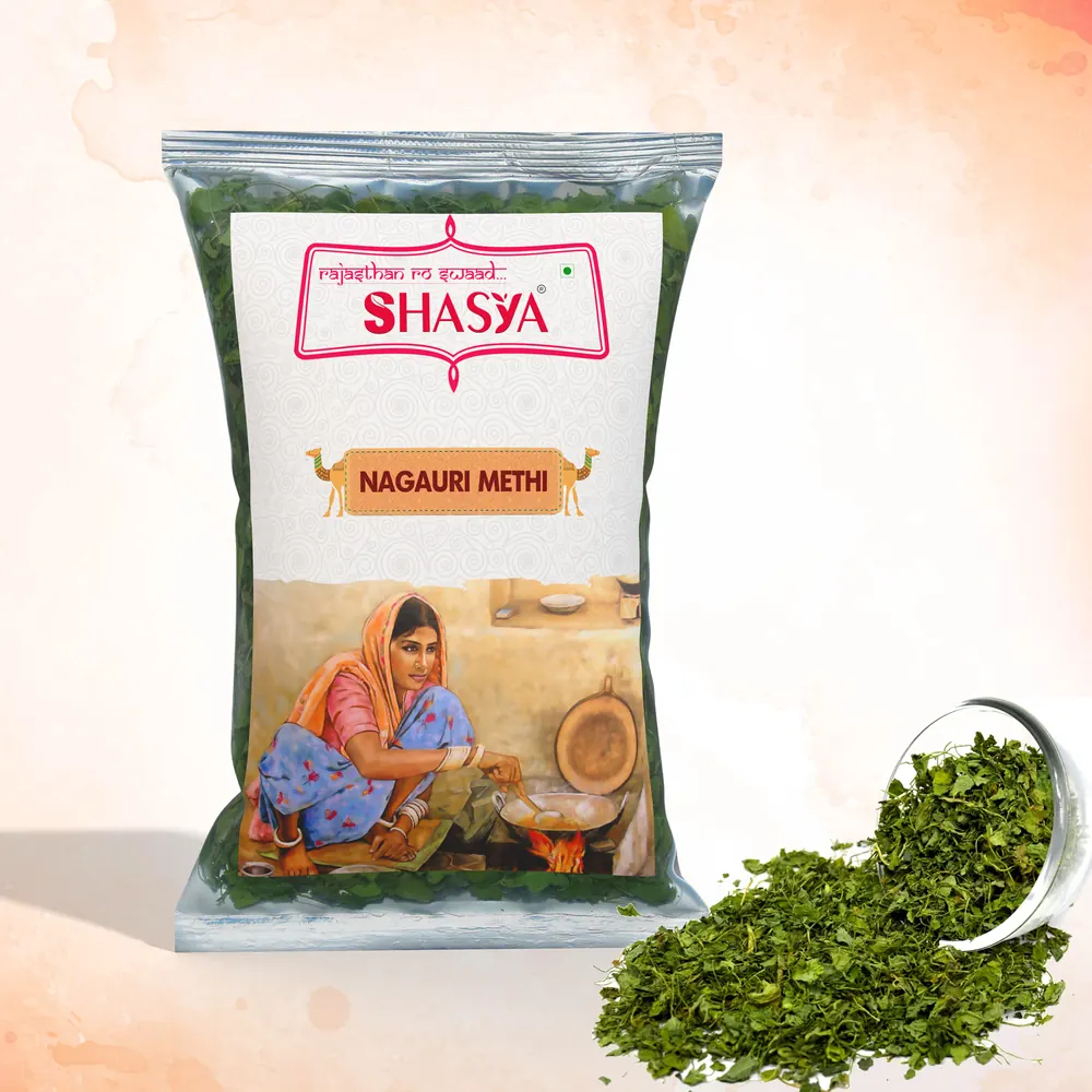 Shasya Nagauri Kasuri Methi with the product